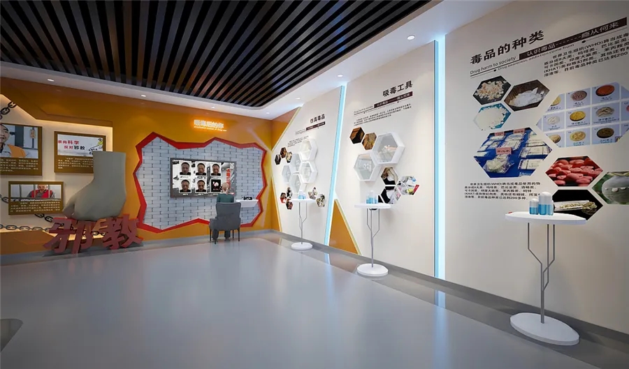 展廳設(shè)計(jì) ，展廳 ，鑫時(shí)空